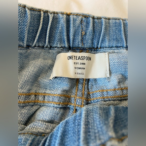 One Teaspoon Shabbies Drawstring Boyfriend Jeans - Picture 7 of 10